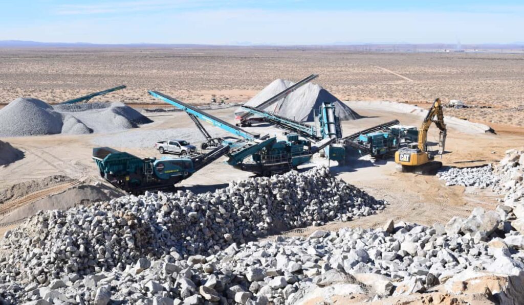 Granite Rock Quarry Southern California